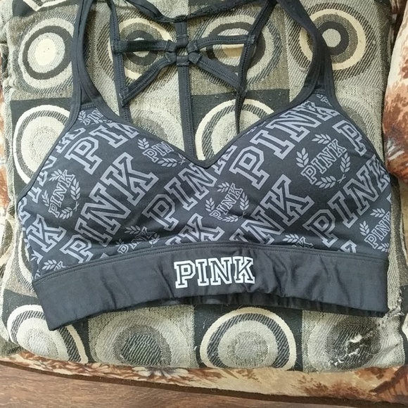 PINK Victoria's Secret Other - Pink padded lace sports bra